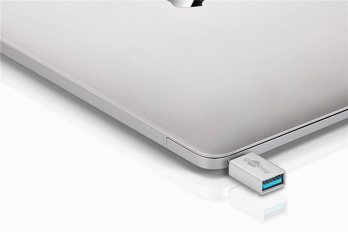 Goobay USB 2.0 Adapter [1x USB-C® Stecker - 1x USB 3.2 Gen 1 Buchse A (USB 3.0)] 0.00 m