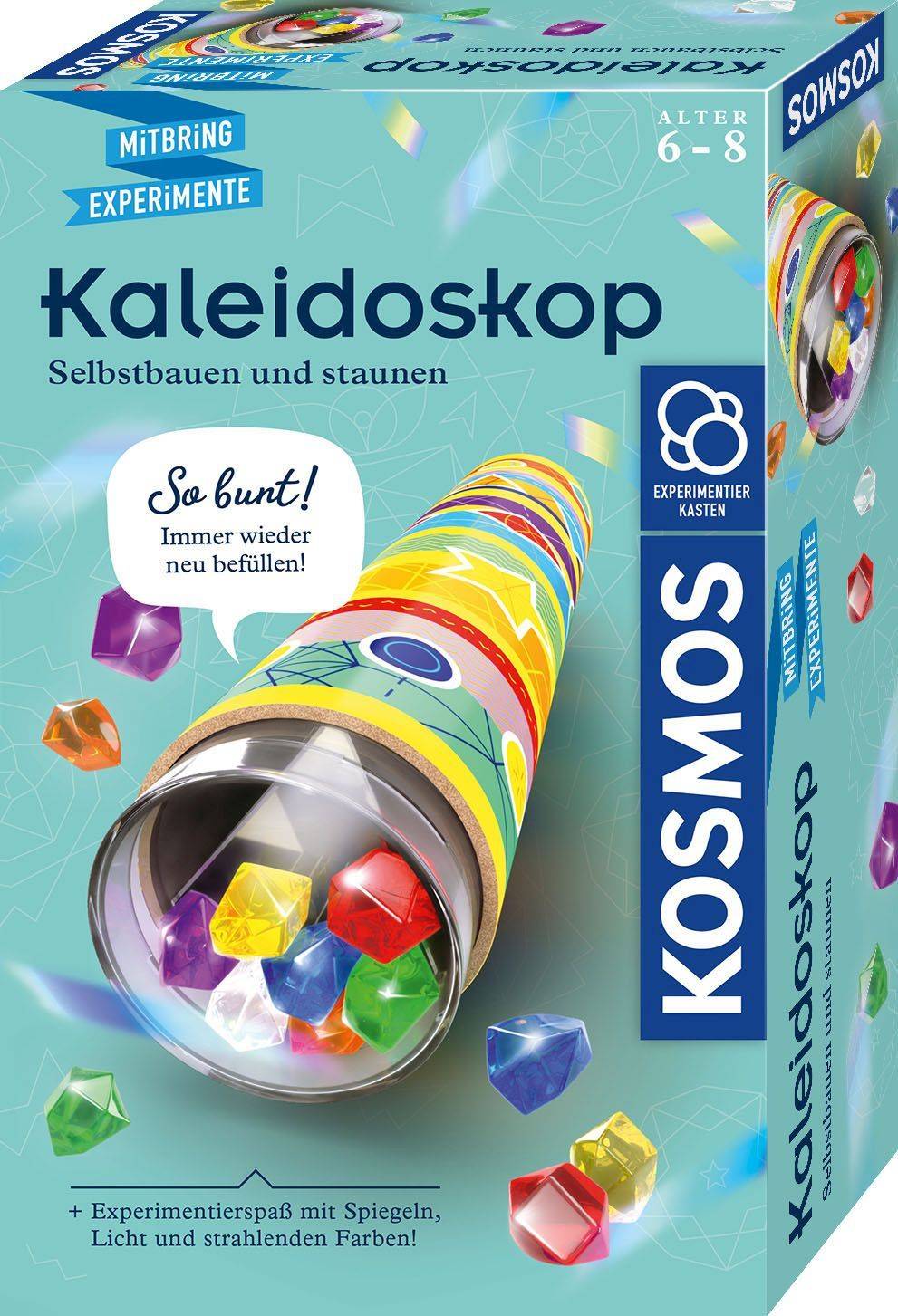 KOSMOS Experimentierkasten Kaleidoskop mehrfarbig