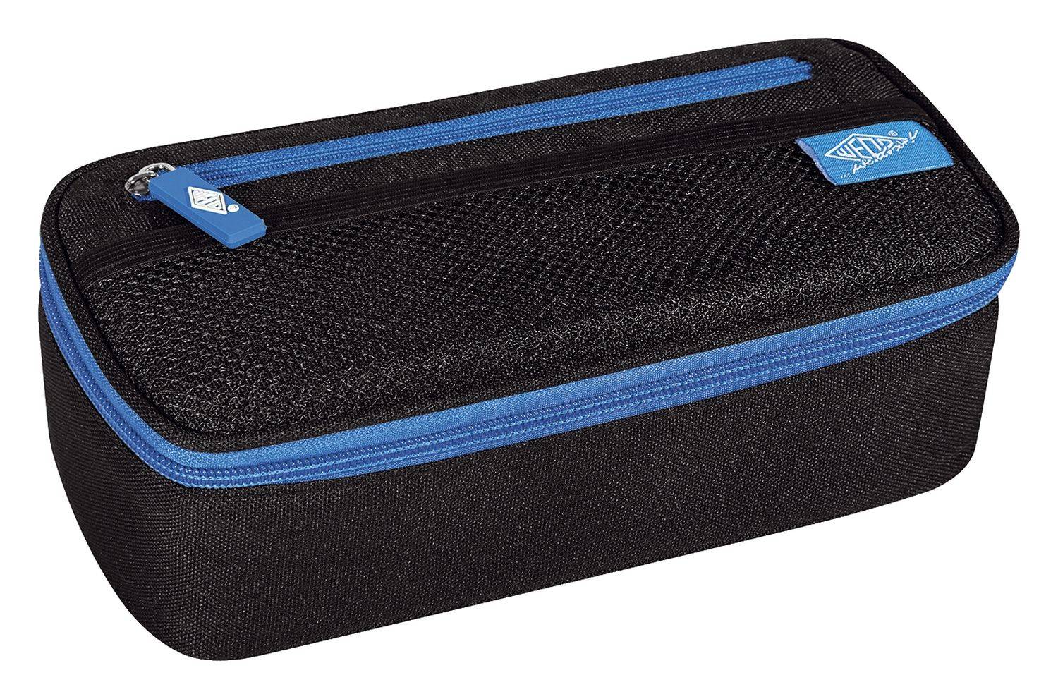 Wedo 242 43010 Etui Weiches Federmäppchen Polyester Schwarz, Blau