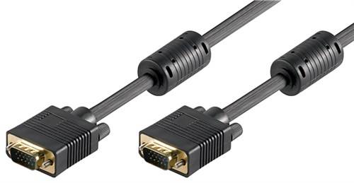 WENTRONIC VGA-Kabel 5m HD-D-Sub Steck 61490 15p