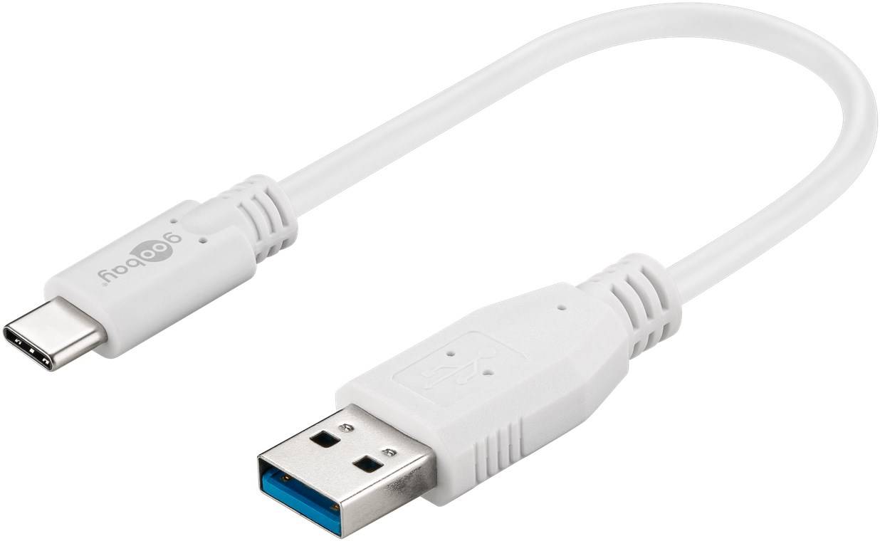 Wentronic goobay - USB-Kabel - USB Typ A (M) bis USB-C (M) - USB 3.1 Gen2 - 20 c