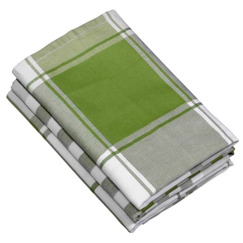 Dyckhoff Geschirrtücher 50 cm x 70 olive