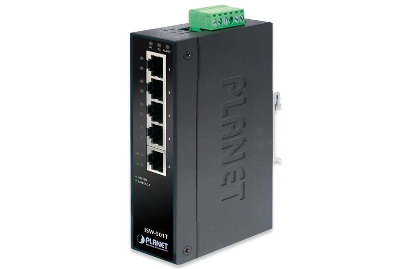 Planet ISW-501T Industrial Ethernet Switch