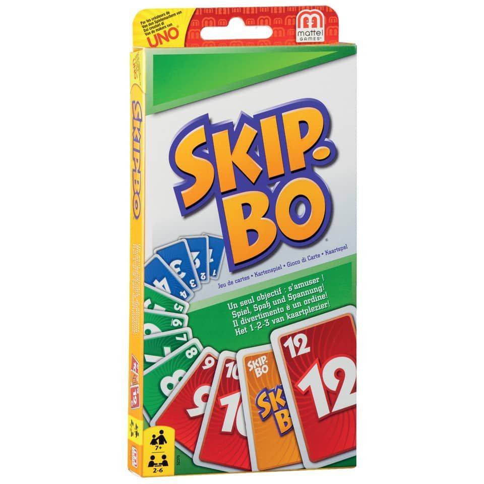 Mattel Skip Bo - Karten - Junge - 7 Jahr(e) - 162 Stück(e)