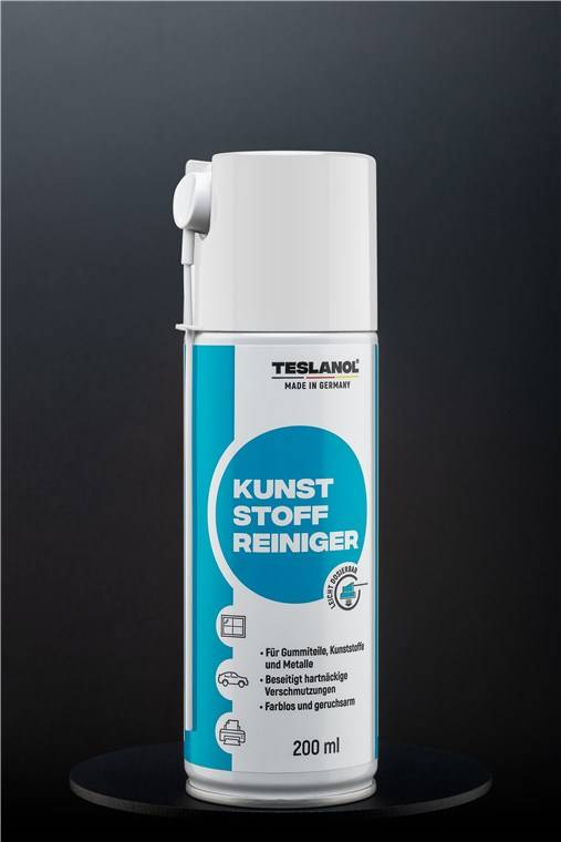 Teslanol Kunststoffreinigerspray 200ml löst OEle Fette Silikone