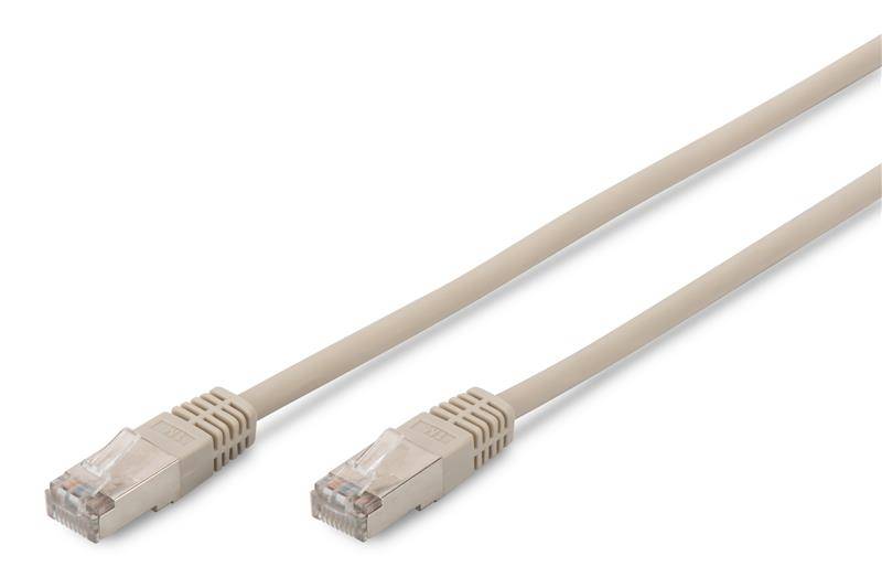 DIGITUS Patchkabel Premium, Kat. 5e, SF/UTP, 20,0 m, grau