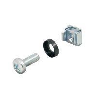 SCHROFF KAEFIGMUTTERN M4 100 STUECK Cabinet Accessories