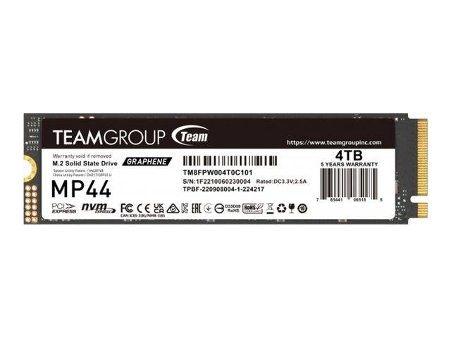 Team Group MP44 - SSD - 4 TB - intern - M.2 2280 - PCIe 4.0 x4 (NVMe)