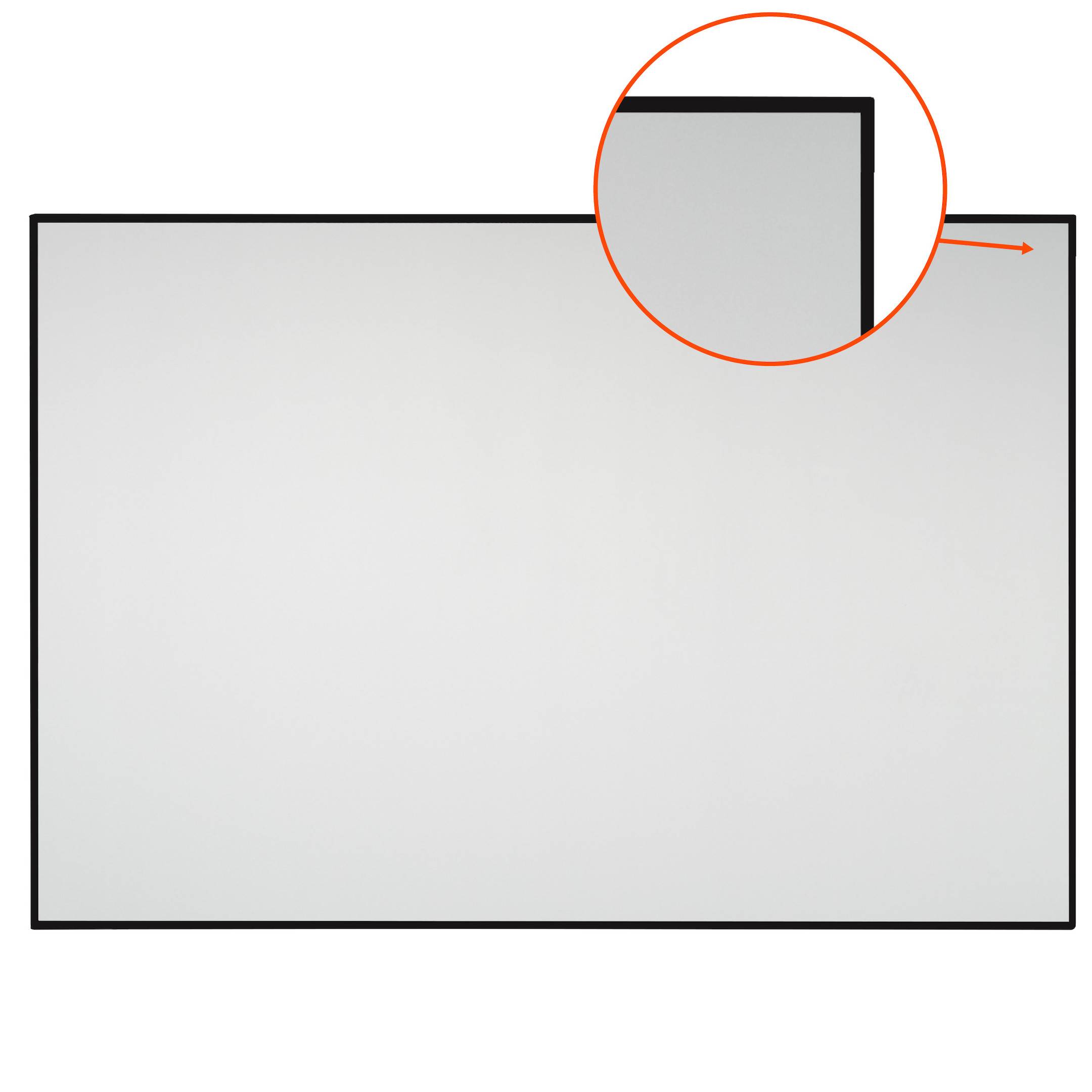 celexon HomeCinema Hochkontrastleinwand Frame 244 x 137 cm, 110" - Dynamic Slate ALR