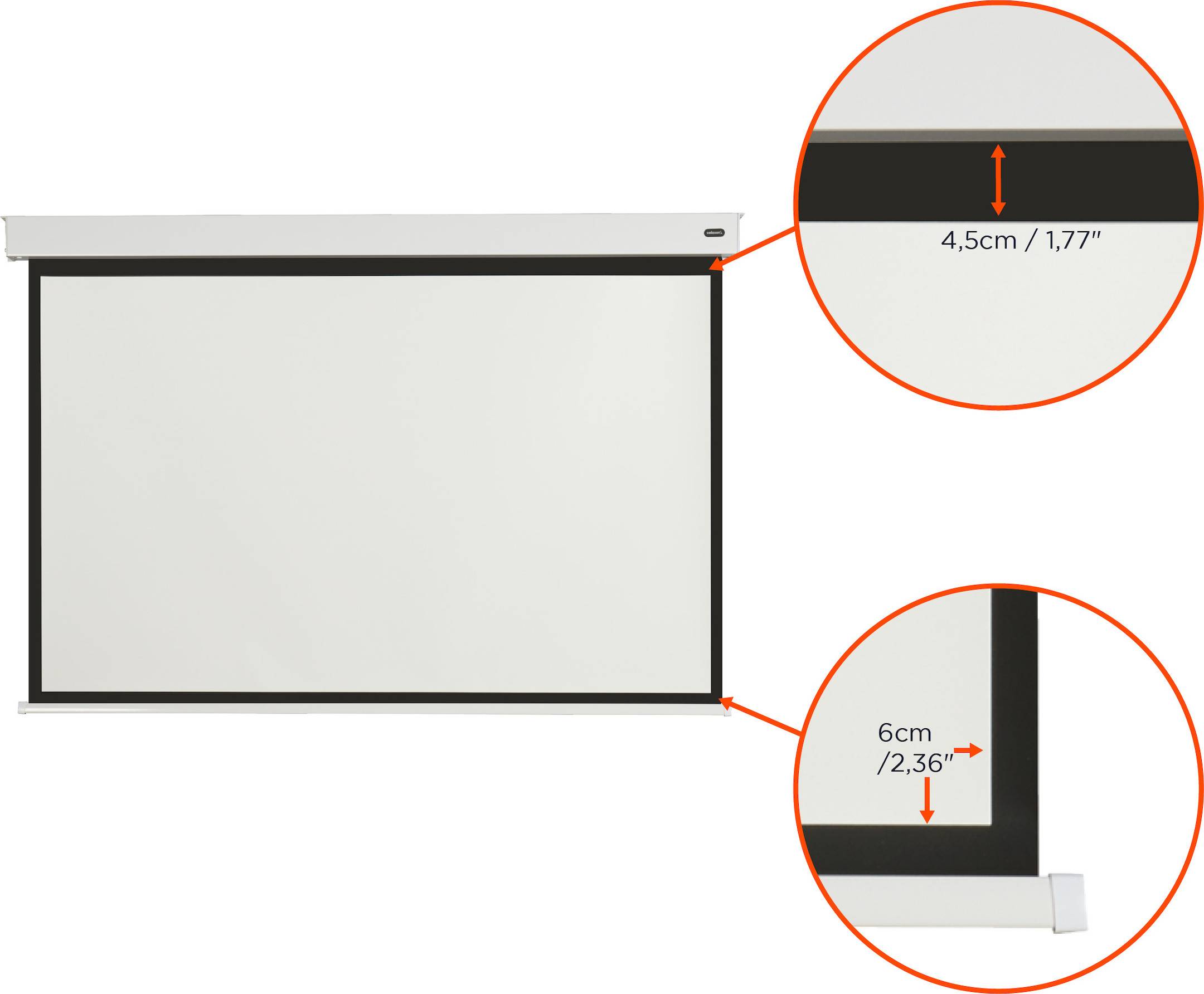 celexon Batterie Leinwand V2.0 Motor Professional Plus 280 x 210 cm