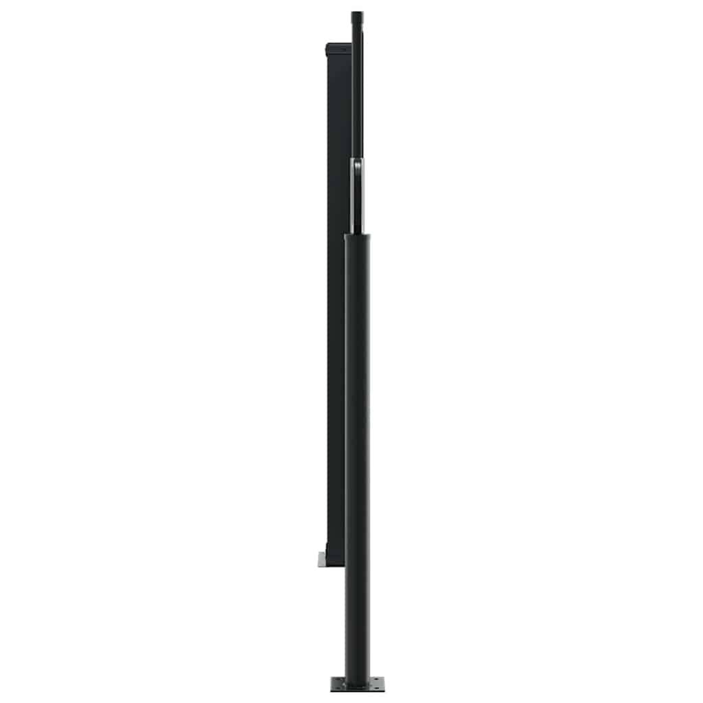 vidaXL Seitenmarkise Ausziehbar Blau 120x1200 cm