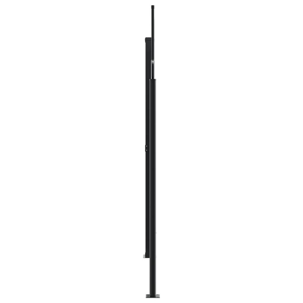 vidaXL Seitenmarkise Ausziehbar Rot 220x1000 cm