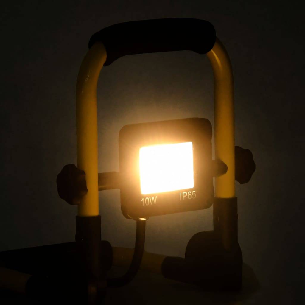 vidaXL LED-Fluter mit Handgriff 10 W