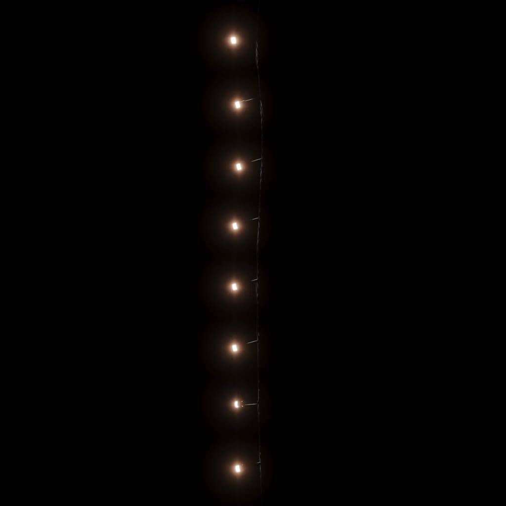 vidaXL Lichterkette mit 2000 LEDs Indoor & Outdoor 200m IP44 Warmweiß