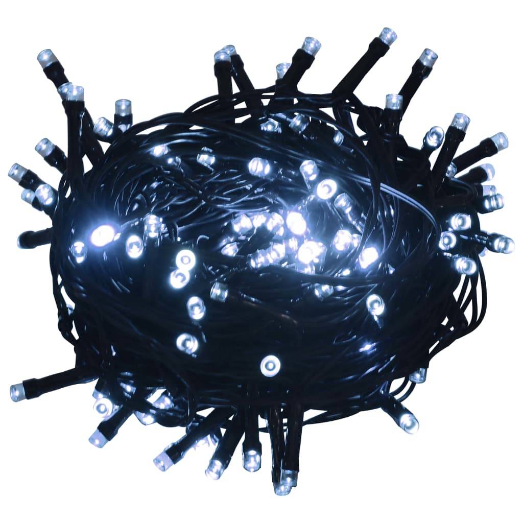 vidaXL Lichterkette mit 2000 LEDs Indoor & Outdoor 200m IP44 Kaltweiß