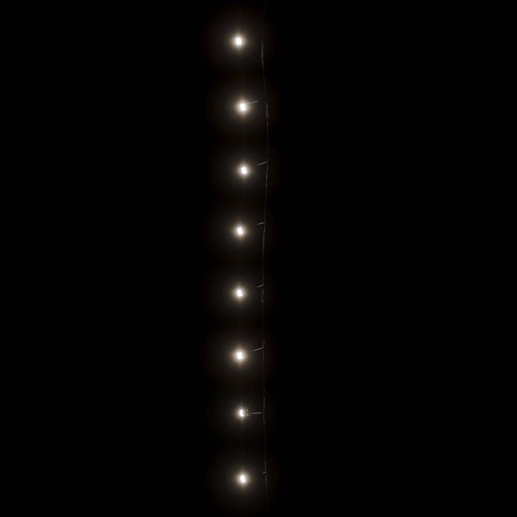 vidaXL Lichterkette mit 2000 LEDs Indoor & Outdoor 200m IP44 Kaltweiß