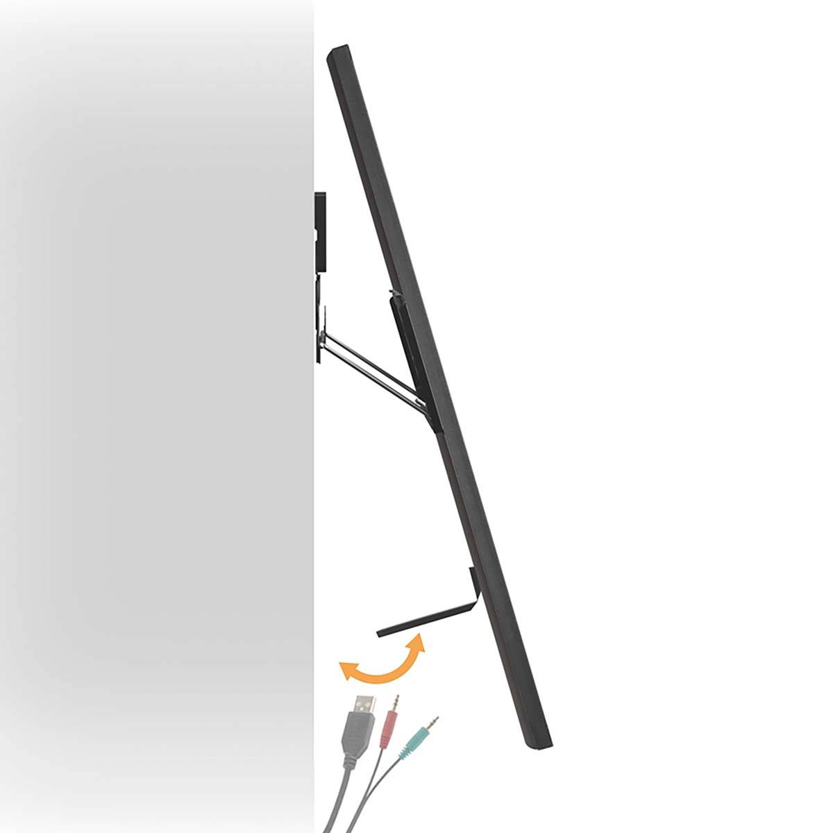 Nedis Feste TV-Wandhalterung | TVWM5065BK | Schwarz