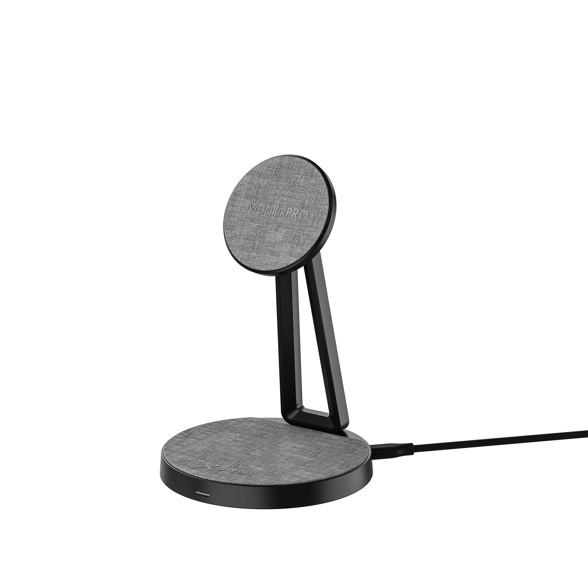 XLayer MagFix Pro 2 in 1 Ladestation 15W Black