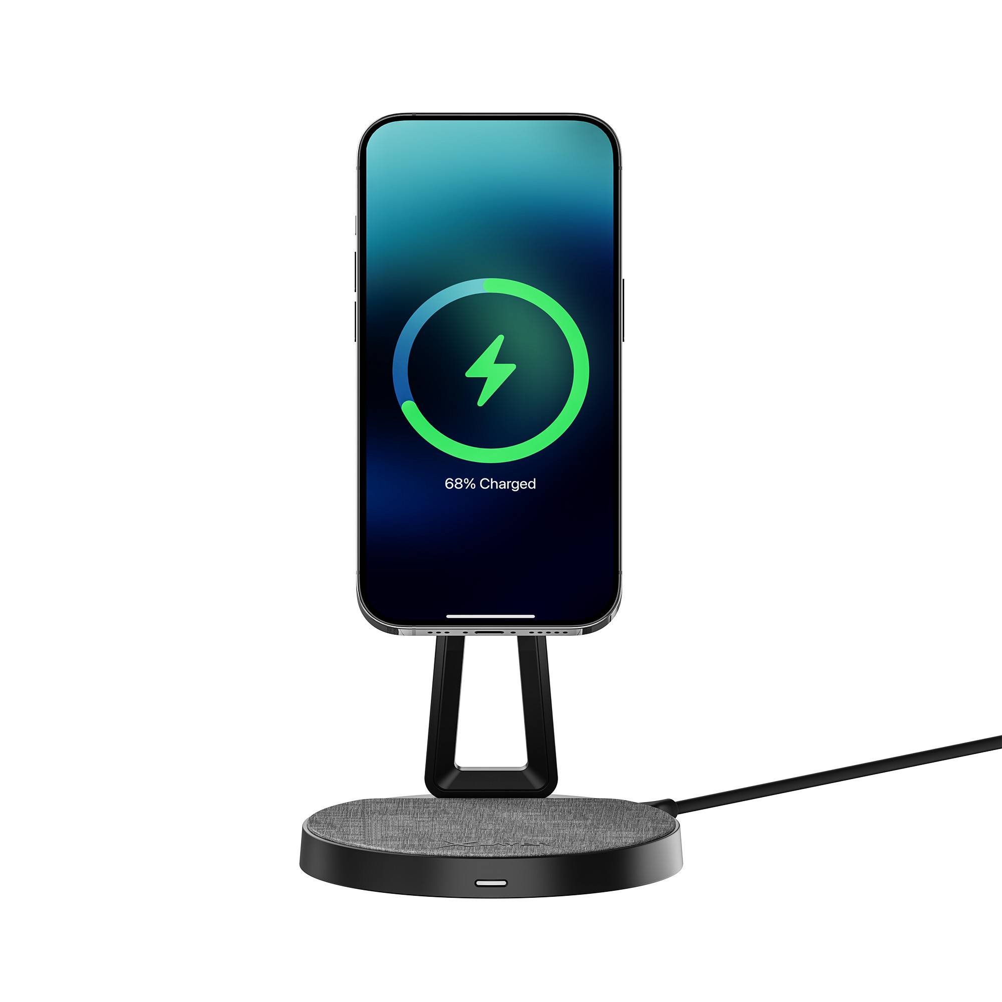 XLayer MagFix Pro 2 in 1 Ladestation 15W Black