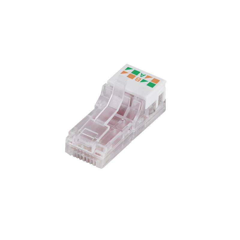 LOGILINK Feldkonfektionierbarer Cat.6A RJ45 Stecker, werkzeugfreie Montage