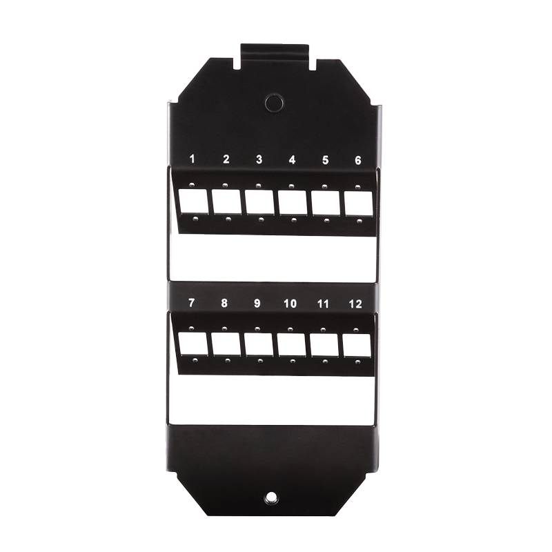 LogiLink Bodentankhalter, 6-fach, für 12 LWL-Adapter