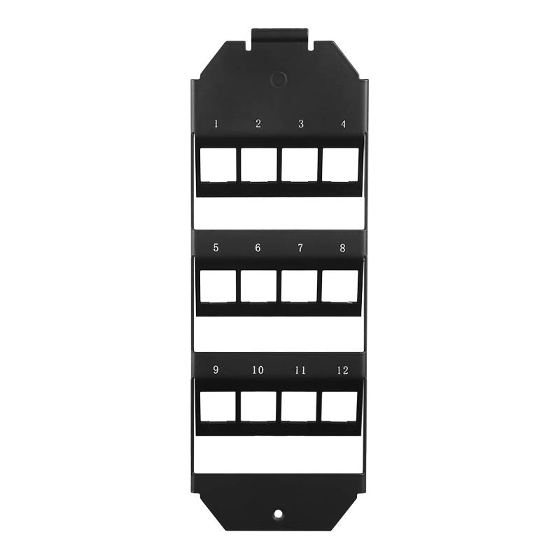LogiLink Bodentankhalter, 4-fach, für 12 Keystone Module