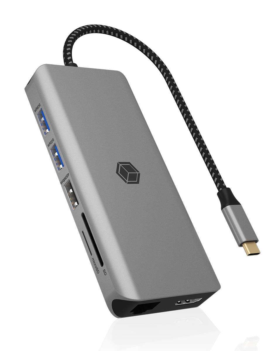 IB-DK4061-CPD, 12 zu 1 USB Type-C® Notebook DockingStation, 2x HDMI