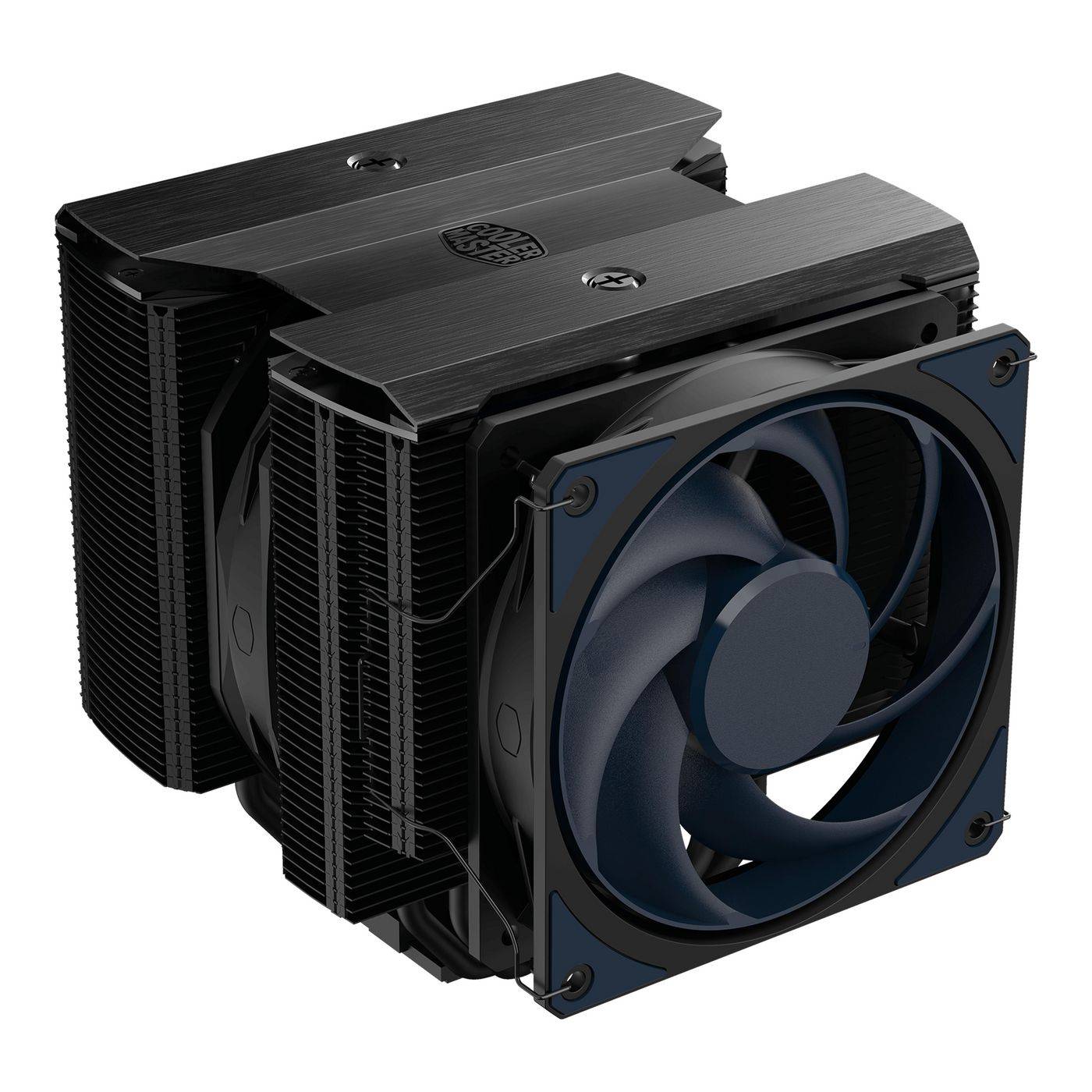Cooler Master MasterAir MA824 STEALTH - Prozessor-Luftkühler - (für: LGA1156, LGA1155, LGA1150, LGA1151, AM4, LGA1200, L
