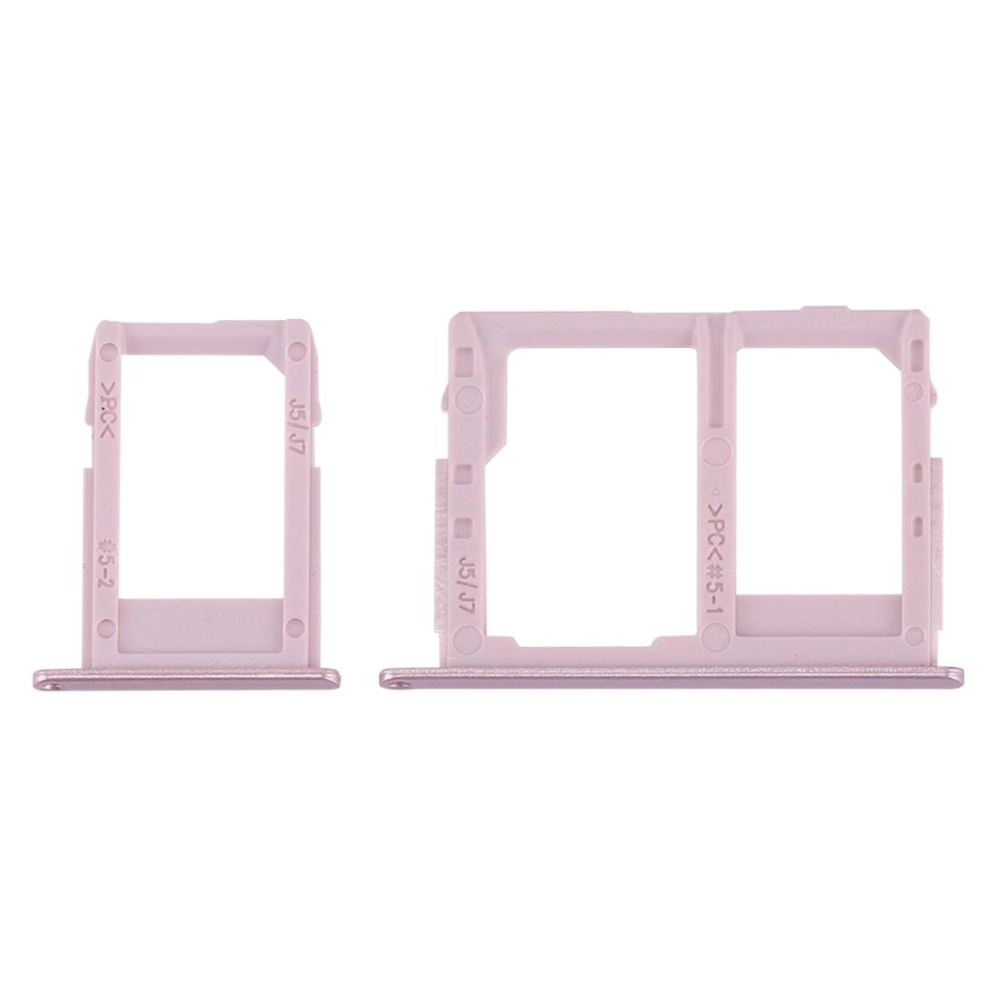 Für Samsung Galaxy Galaxy J3 J330F / J5 J530F / J7 J730F 2017 Simkarten Halter Sim Tray Pink