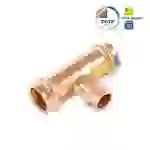 Sanpro Pressfitting T-Stück Mittelabgang reduziert, Größe V 18, Abgang V 12 - V 18 Sanpro Pressfitting T-Stück Mittelabgang reduziert, Größe V 18, Abgang V 12 - V 18