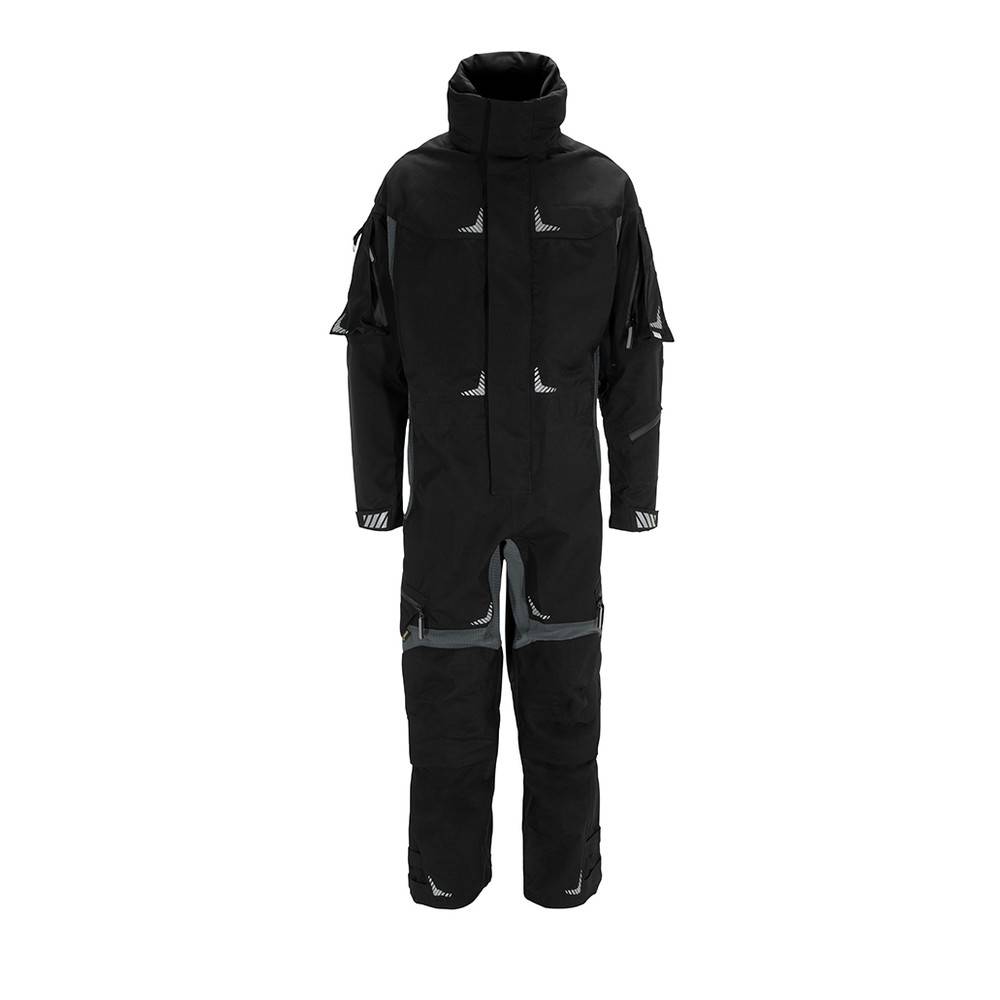 Wahler Overall Stratos Bluefin, EN 343, schwarz/grau, Größe 52