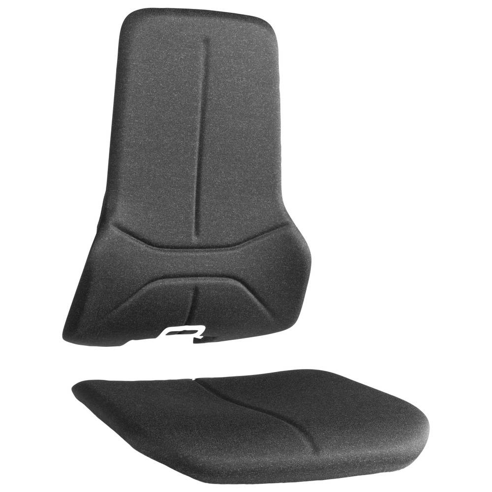 Bimos Polster für Arbeitsstuhl Neon, ESD, Supertec, schwarz