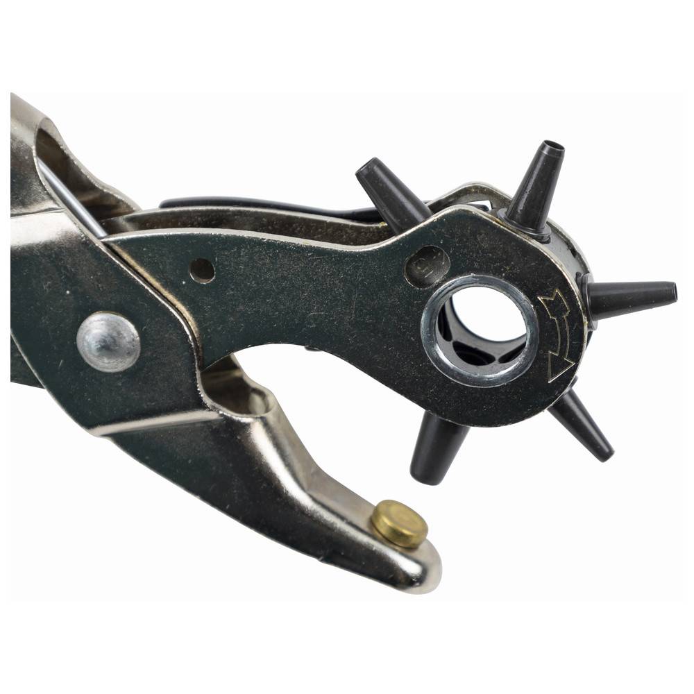 Dönges Revolverlochzange SIMPLE, 220 mm, 2,0 - 4,5 mm, vernickelt