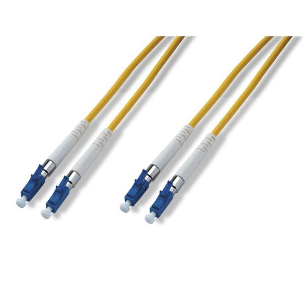 Dönges Patchkabel LWL, 9/125µ LC/LC, 1 m, gelb