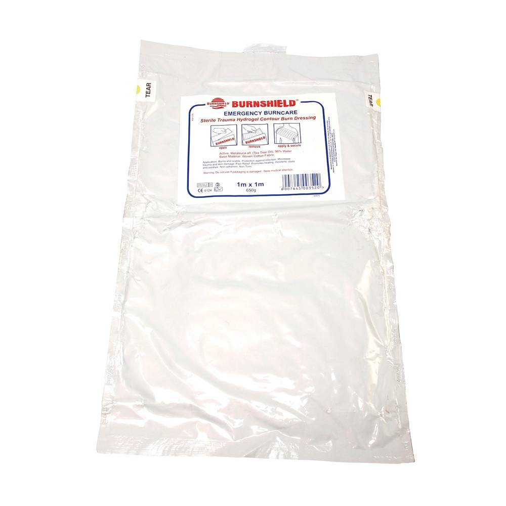 Burnshield Contour Kompresse, 100 x 100 cm