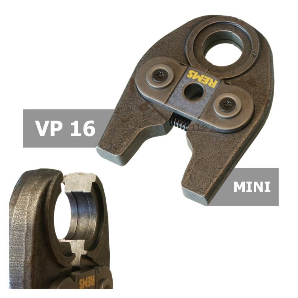 Rems - VP - MINI Presszange / Pressbacke, Größe VP 16