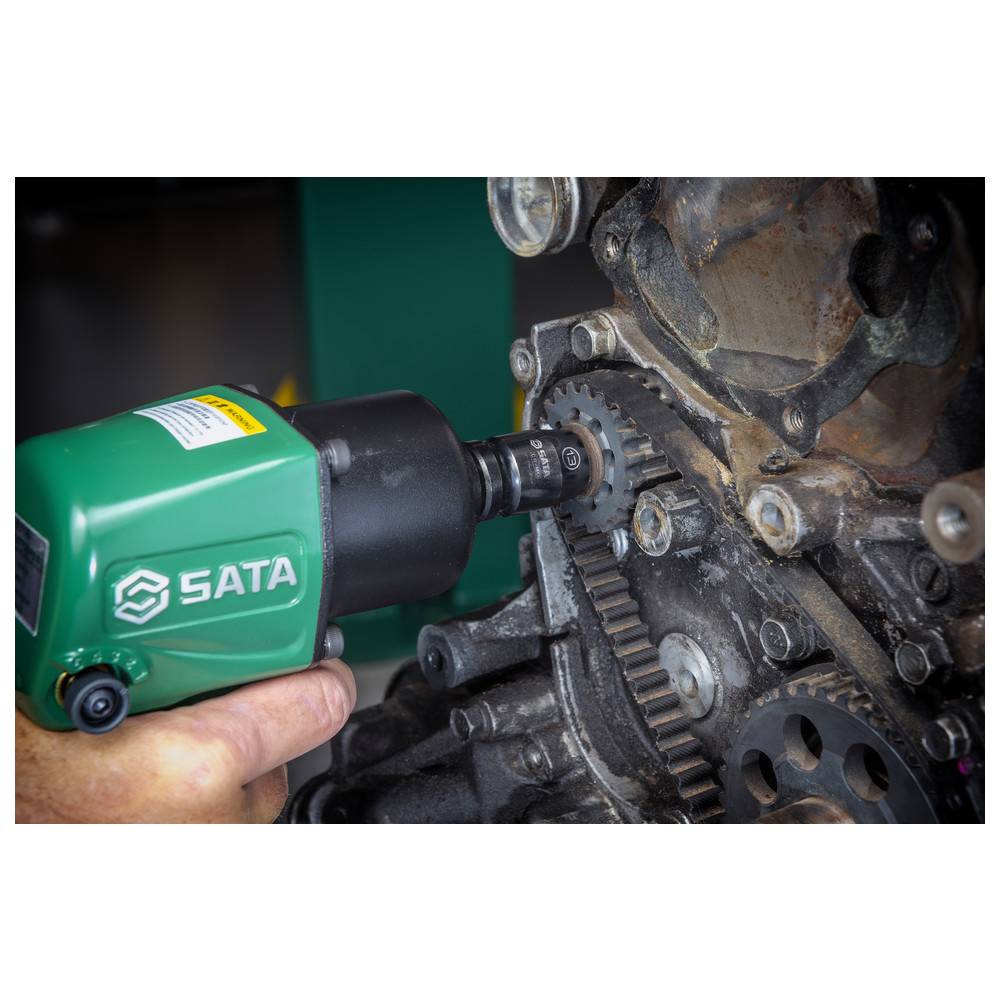 SATA Kraftschrauber Steckschlüssel Satz 1/2" 12-tlg.