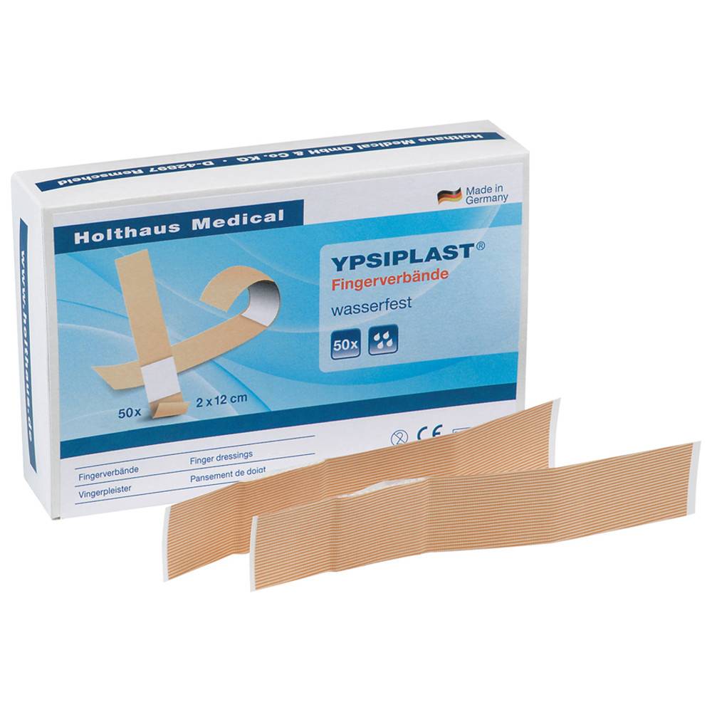 Holthaus YPSIPLAST Fingerverband, wasserabweisend, 2 x 18 cm, 100 Stück