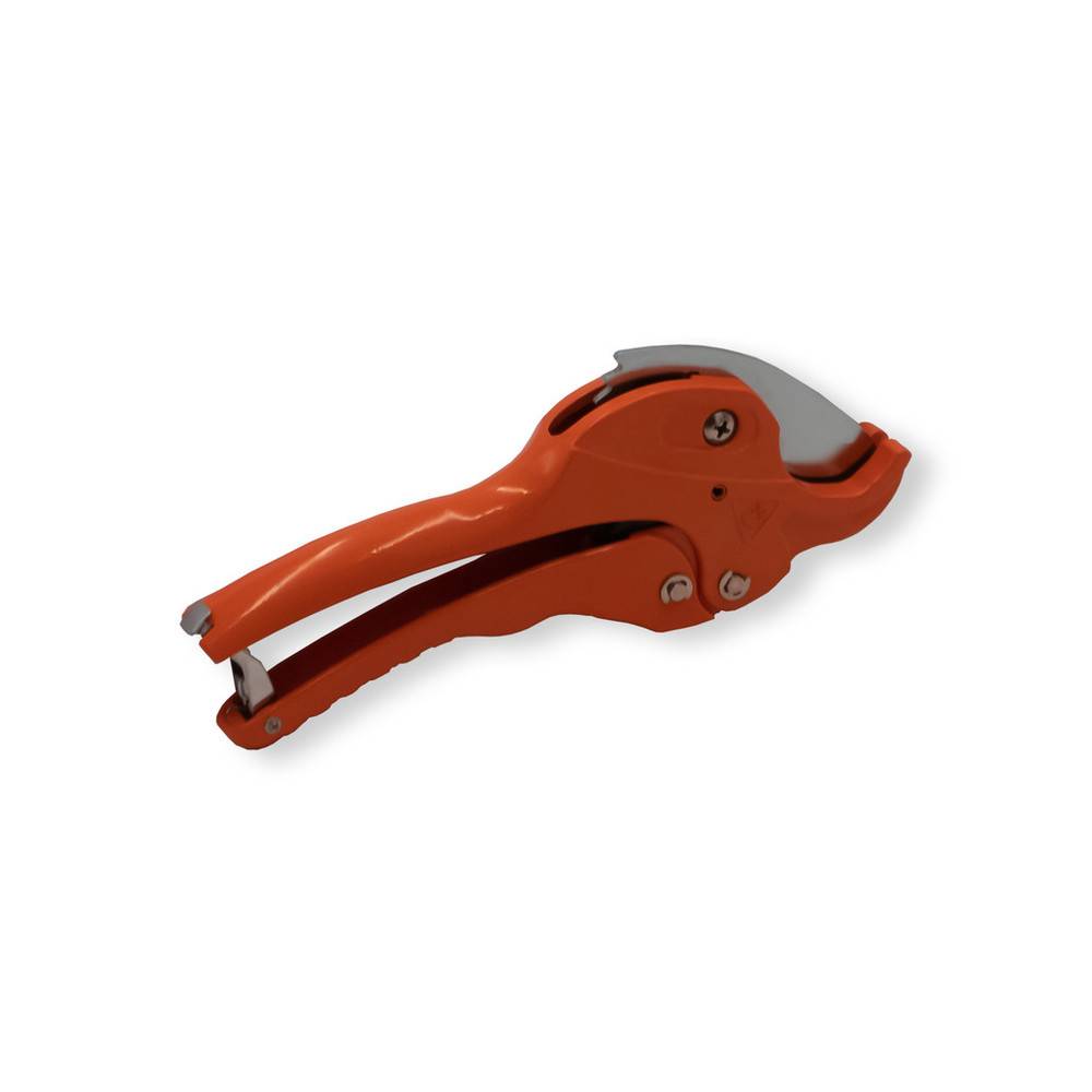 Sanpro Rohrschere / Schere mit Ratsche für Verbundrohr / Kunststoff bis 35 mm