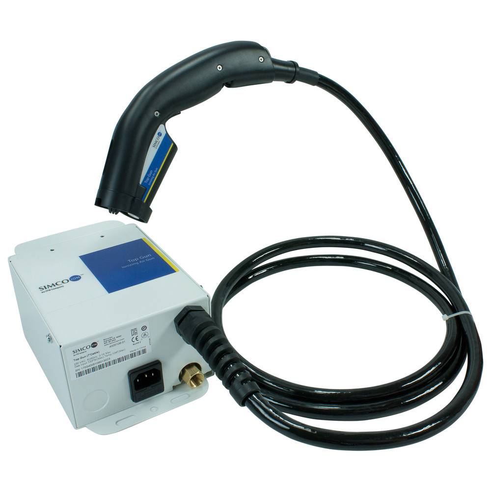 Simco Ionisierpistole Top Gun 3, ESD, Schlauchlänge 2,1 m