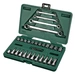 SATA Steckschlüssel Garnitur 1/4"+ 3/8" 35-tlg. TORX SATA Steckschlüssel Garnitur 1/4"+ 3/8" 35-tlg. TORX