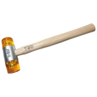 Dönges Kunststoffhammer mit lackiertem Eschenstiel, 32 mm, gelb Dönges Kunststoffhammer mit lackiertem Eschenstiel, 32 mm, gelb