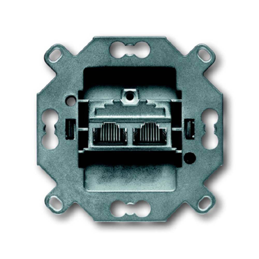 Telegärtner Anschlussdose AMJ45 8/8 Up/0 Cat. 6A, ohne Zentralplatte