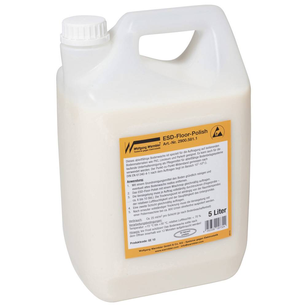 Warmbier Bodenwachs, ESD, 5 l