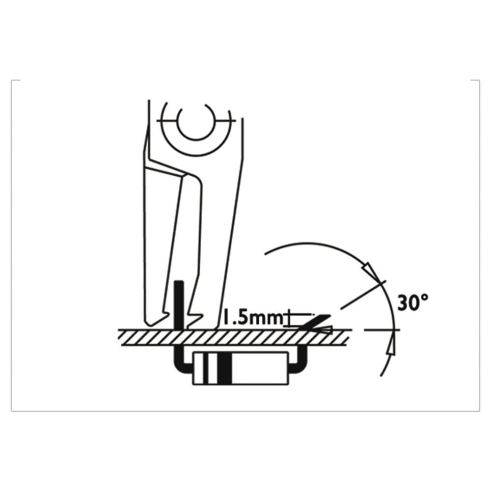 WETEC Schneid- & Biegezange TP 5000 Ecotec, ESD-Griffe