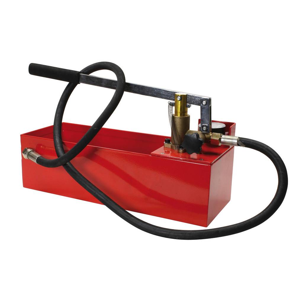 Dönges Druck-Prüfpumpe mit 1 Messuhr, Betriebsdruck bis 50 bar, Anschluß 1/2"