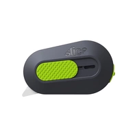 Slice Mini-Cutter mit automatischem Klingenrückzug, schwarz/grün Slice Mini-Cutter mit automatischem Klingenrückzug, schwarz/grün