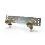 Sanpro Pressfitting Wandscheiben + Montageplatte, Größe 16x2, Stichmaß 73 - 153 mm Sanpro Pressfitting Wandscheiben + Montageplatte, Größe 16x2, Stichmaß 73 - 153 mm