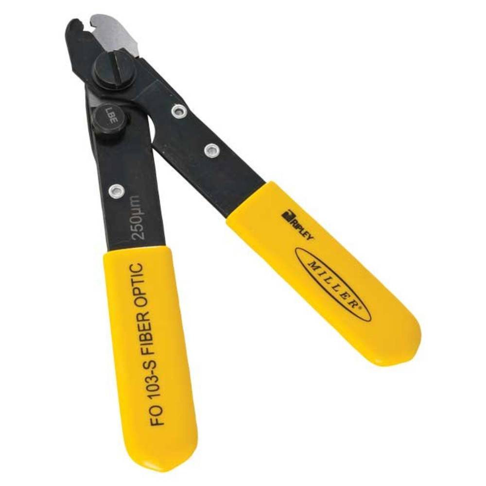 Miller Abisolierzange für Glasfaserkabel, FO 103-S, min. Absetz-Ø 125 µm