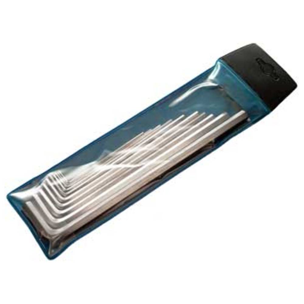 Dönges 6-kant Stiftschlüssel-Satz, lang, 10-teilig, 0,028 " - 5/32 "